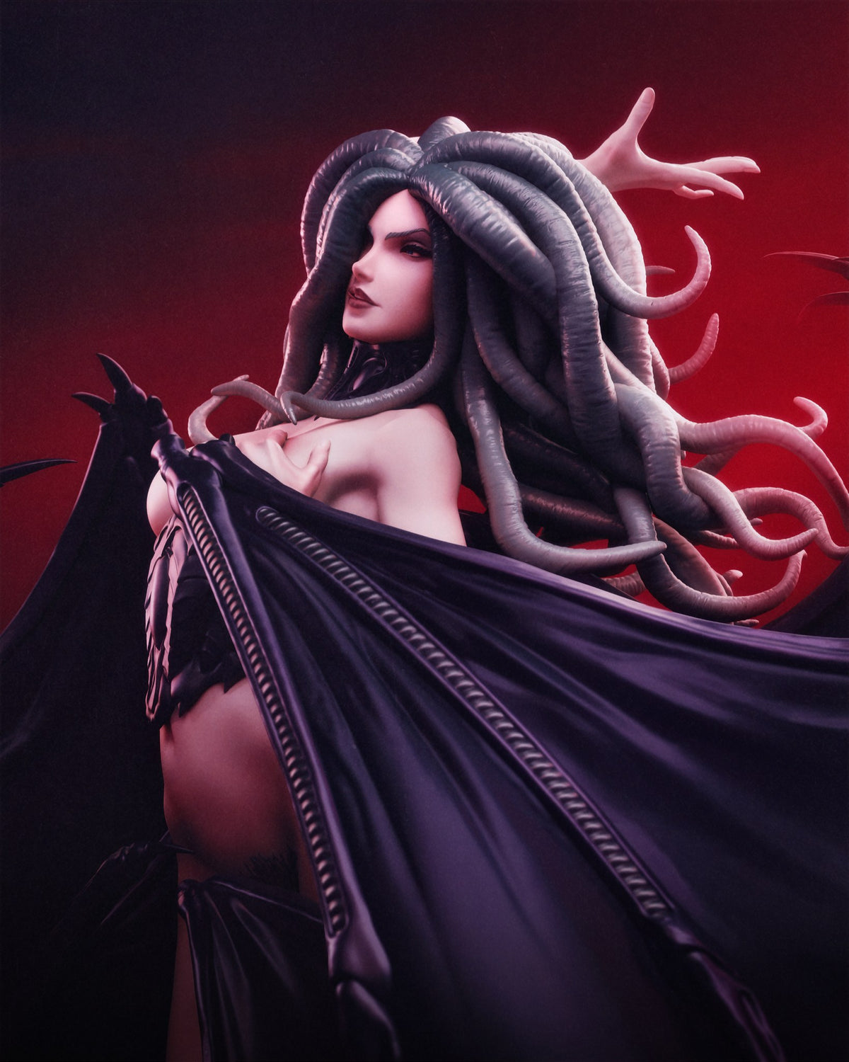 Slan resin figure