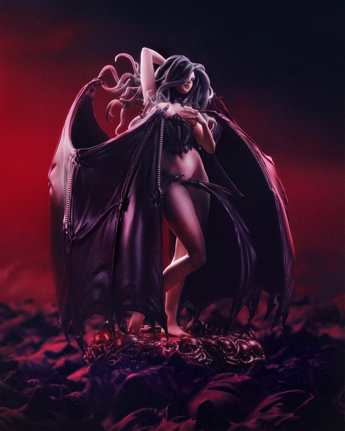 Slan resin figure