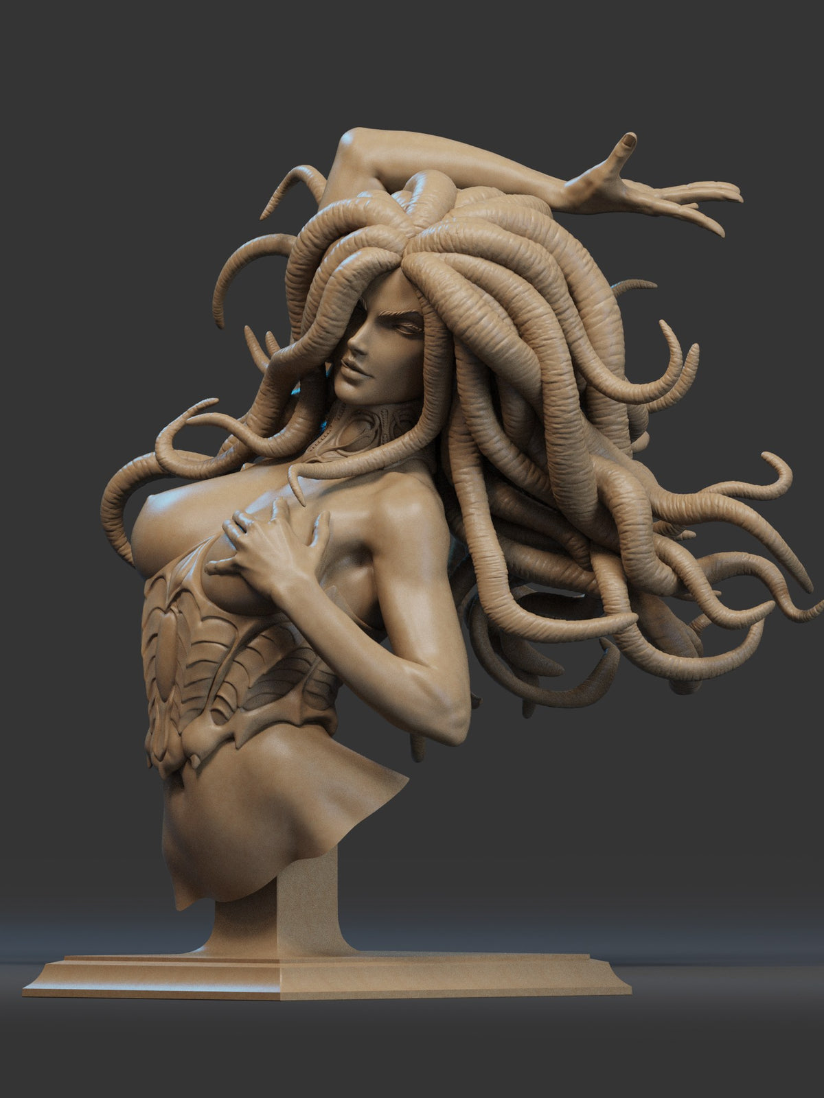 Slan resin figure