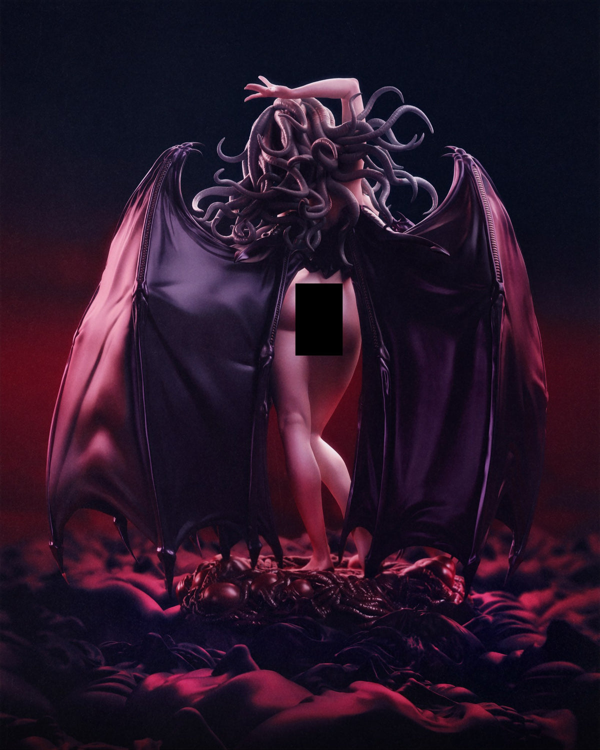 Slan resin figure