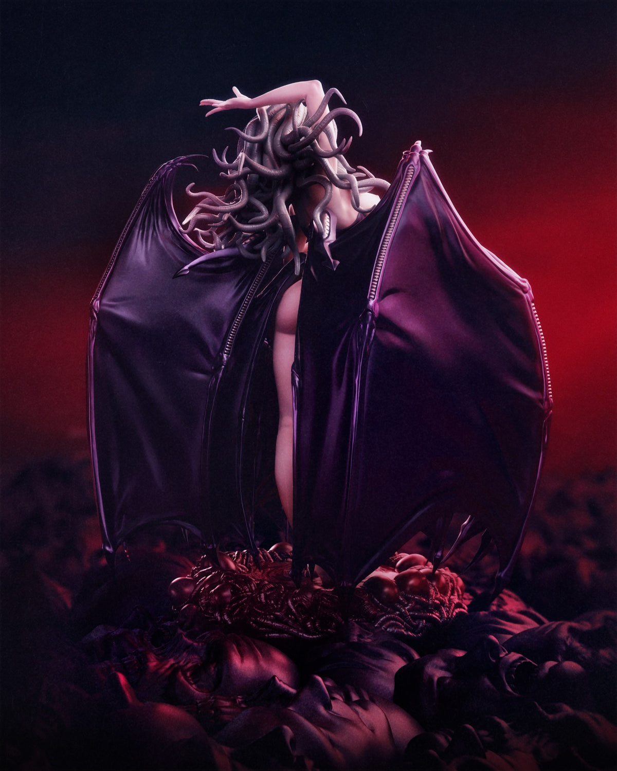 Slan resin figure