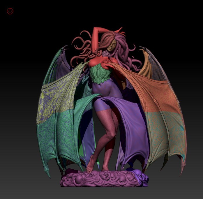 Slan resin figure