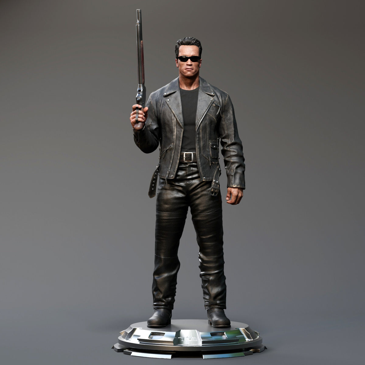 Terminator resin figure