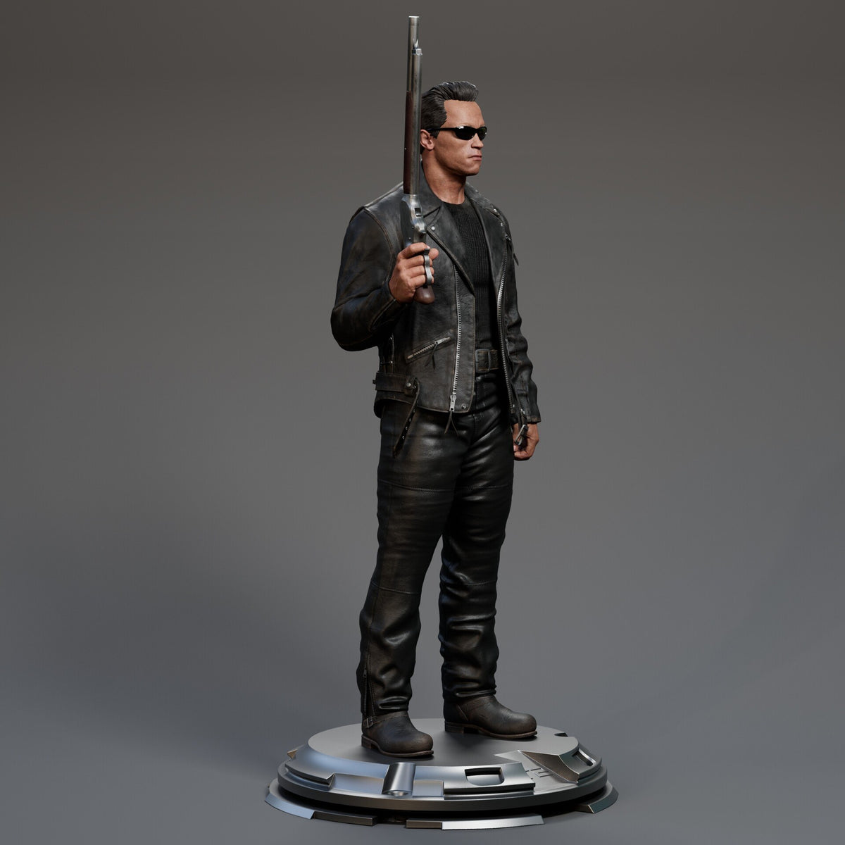 Terminator resin figure