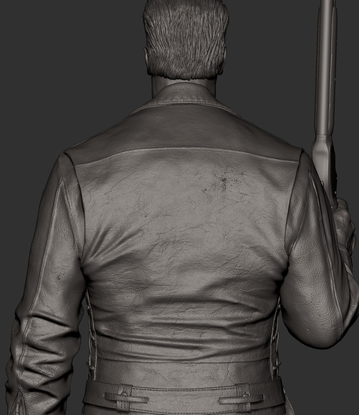 Terminator resin figure