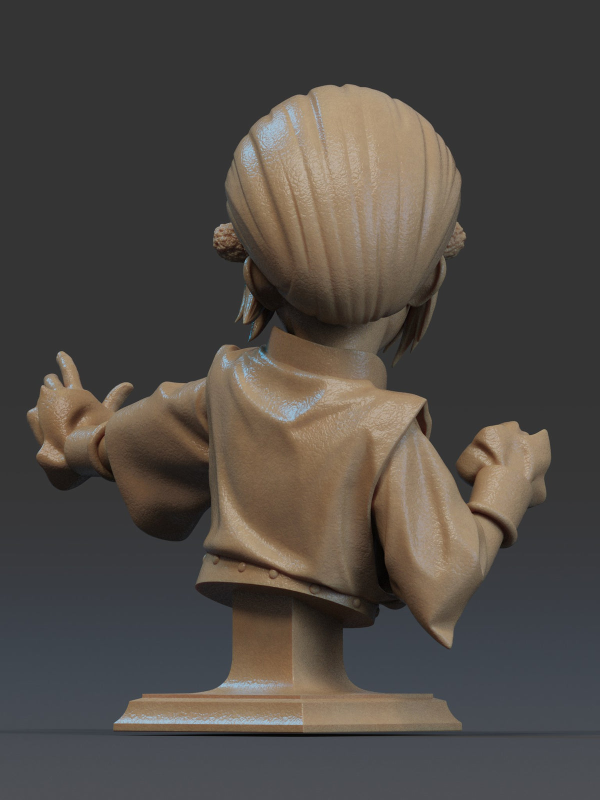 Toph Beifong resin figure