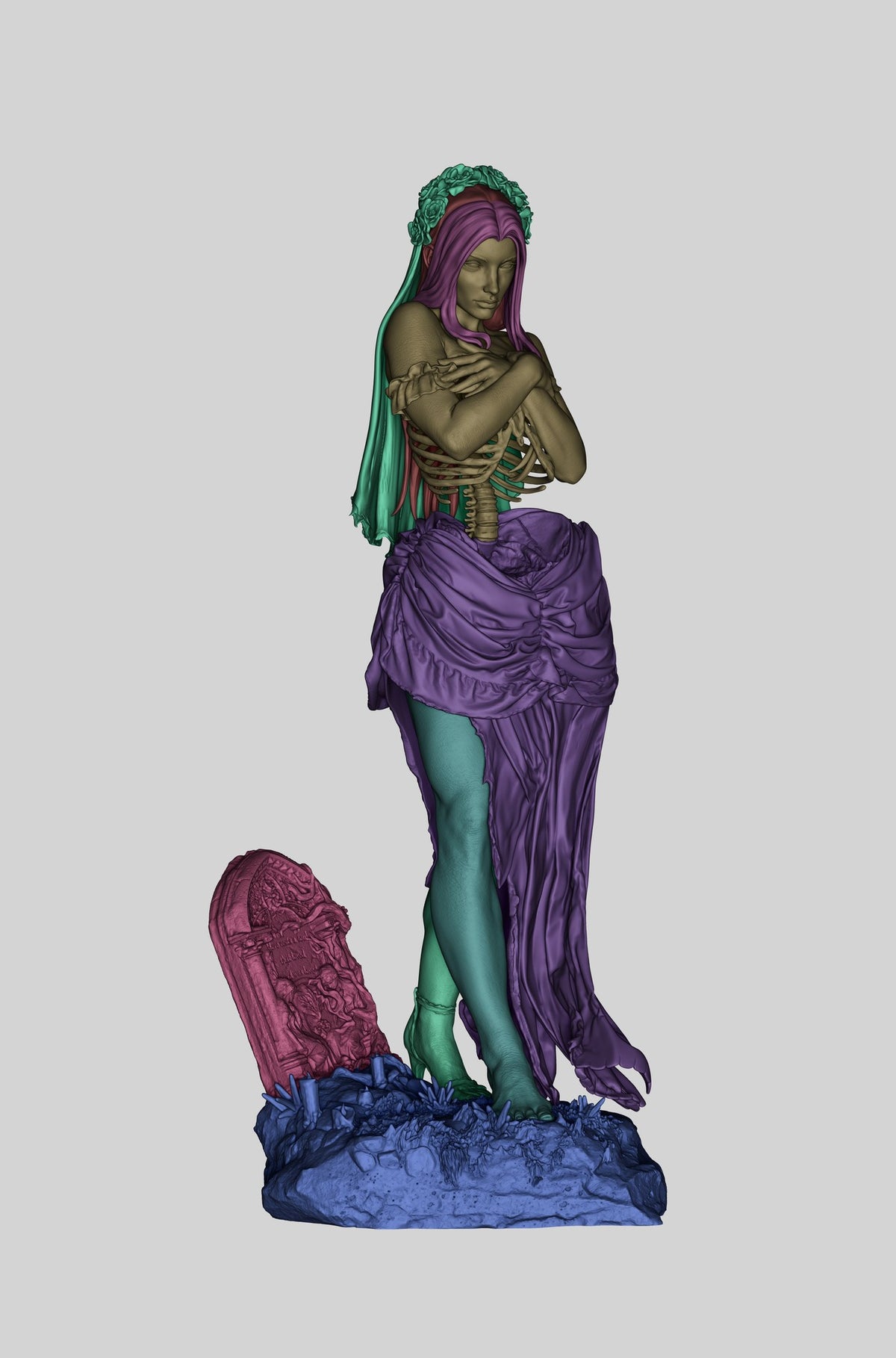 Undead Bride resin figure