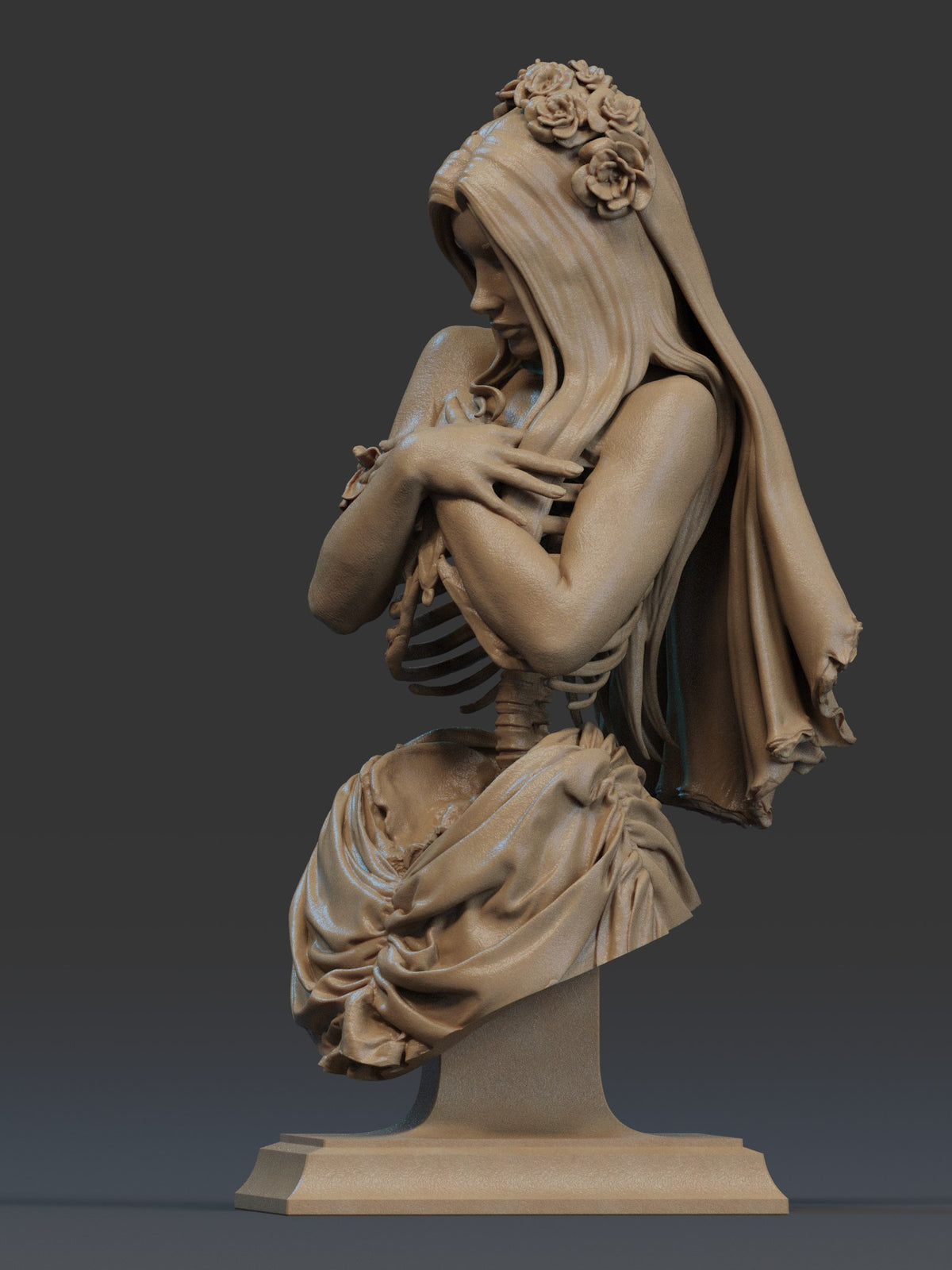 Undead Bride resin figure