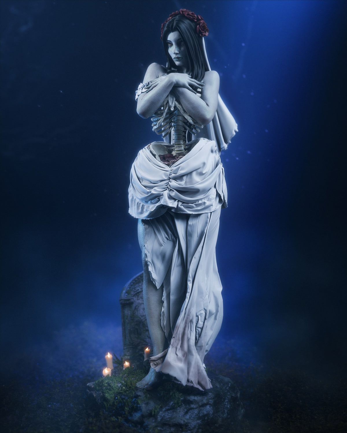 Undead Bride resin figure