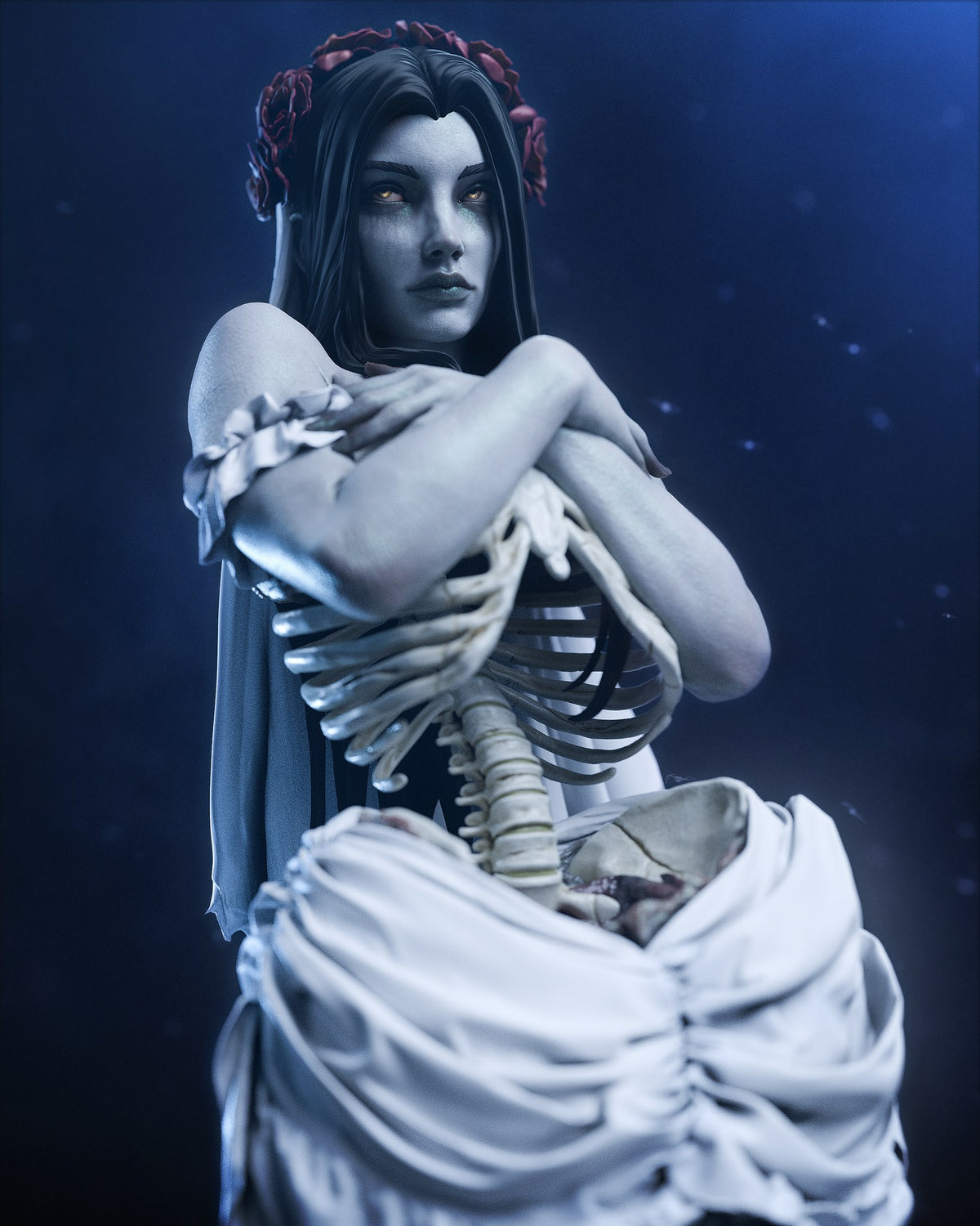 Undead Bride resin figure