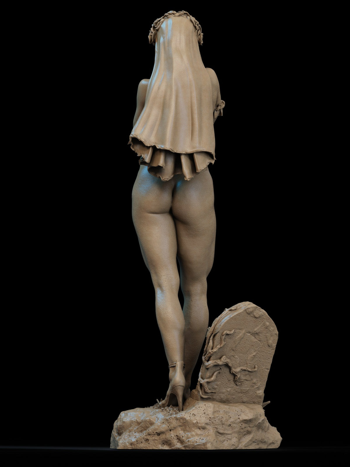 Undead Bride resin figure