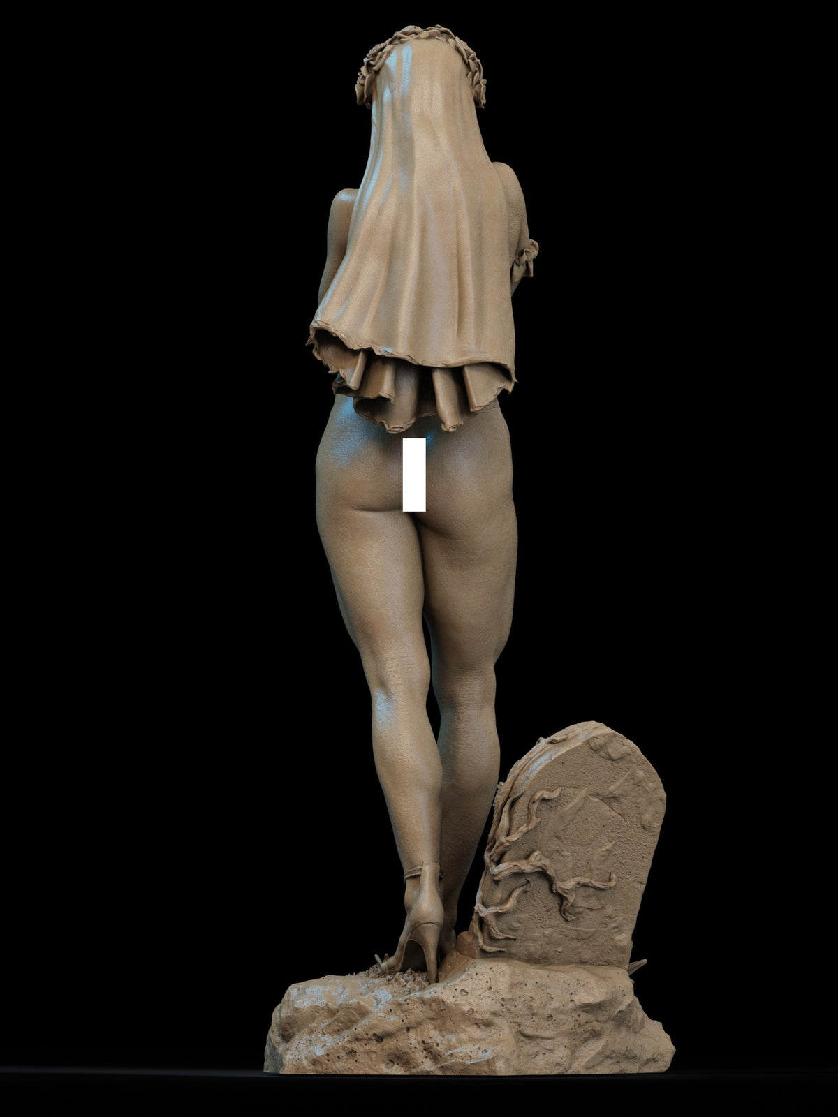 Undead Bride resin figure