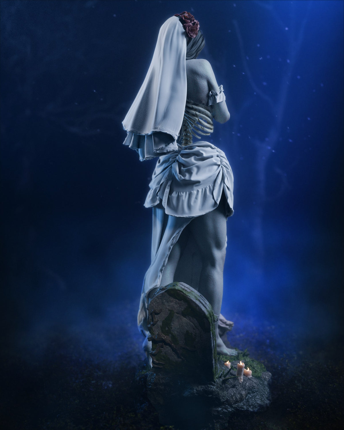Undead Bride resin figure