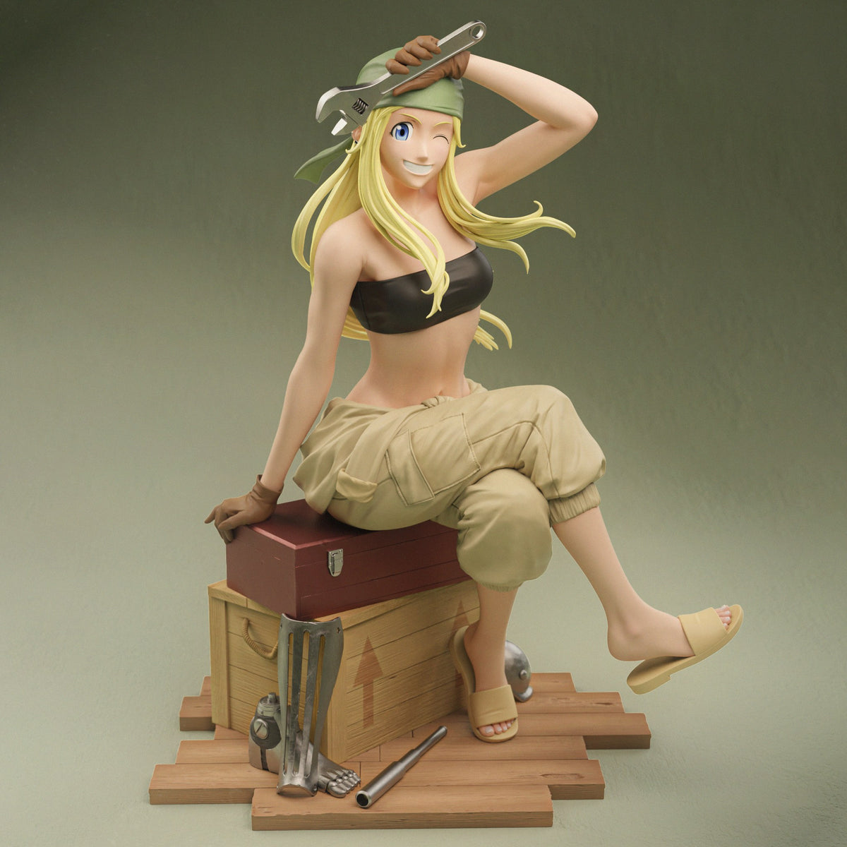 Winry Rockbell resin figure