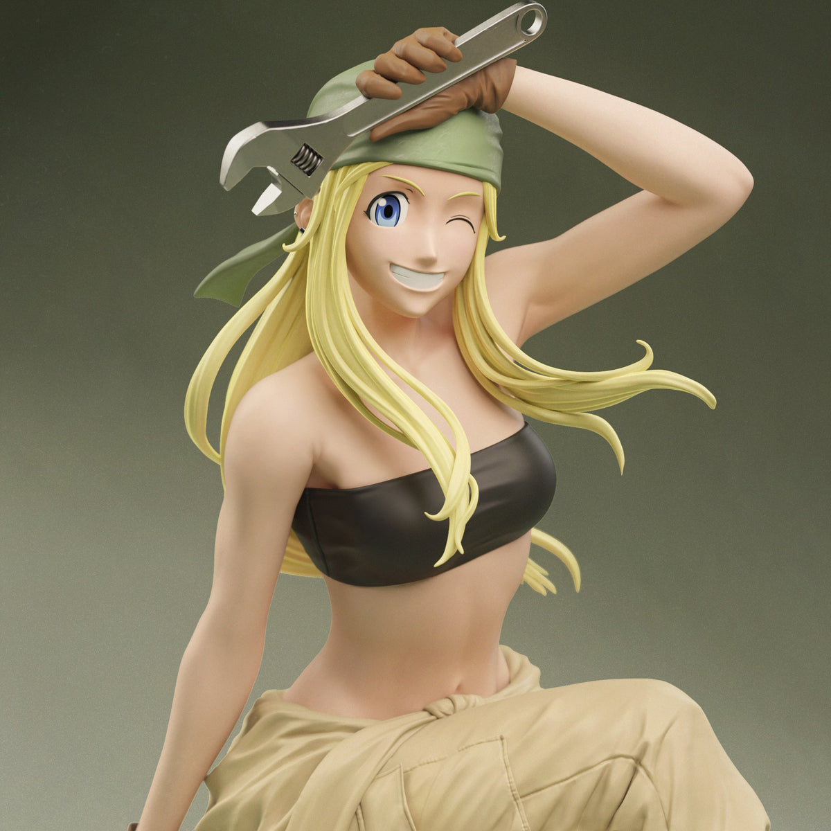 Winry Rockbell resin figure