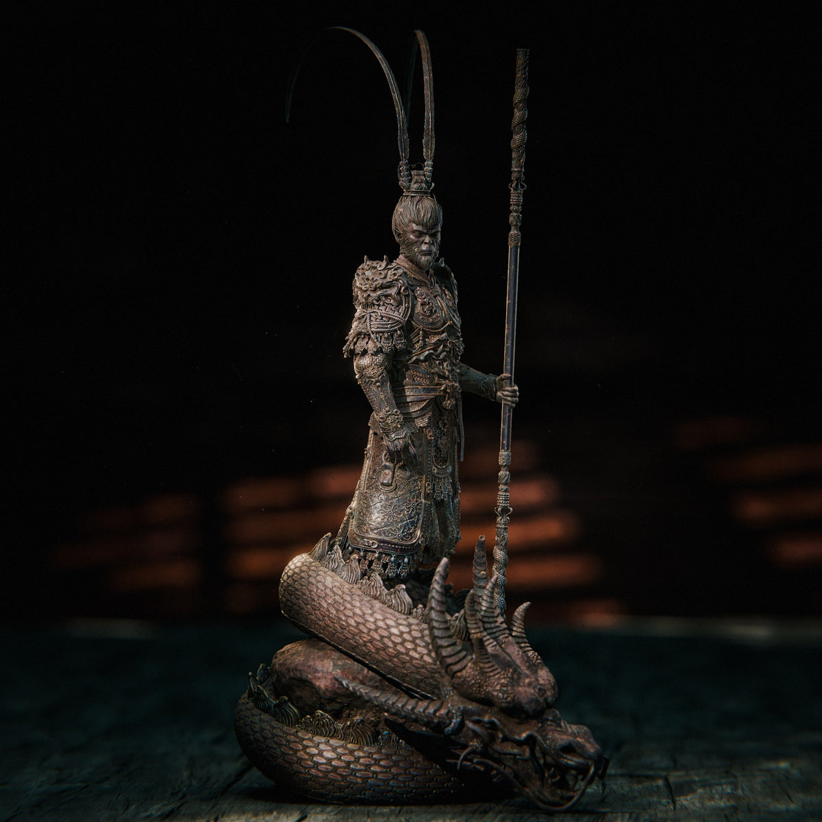 Wukong resin figure