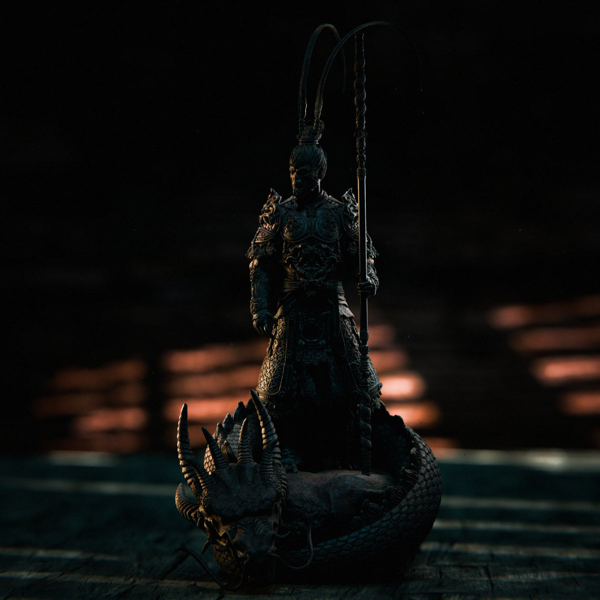 Wukong resin figure