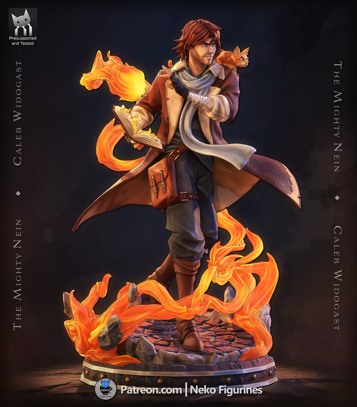 Caleb Widogast (The Mighty Nein) resin figure