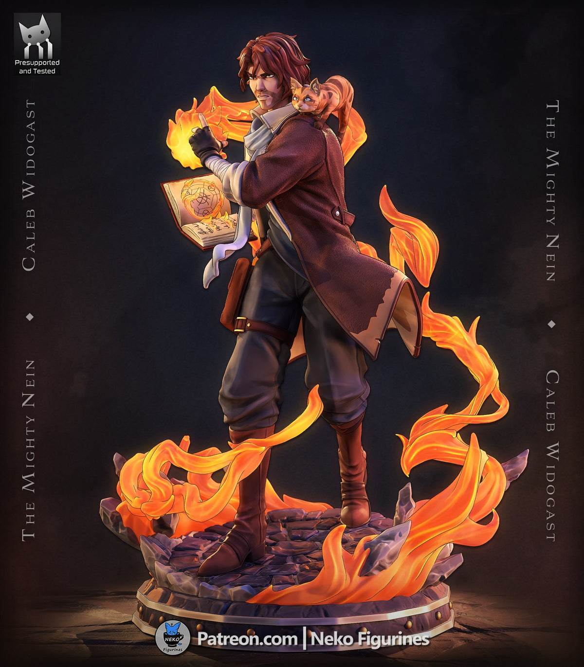 Caleb Widogast (The Mighty Nein) resin figure