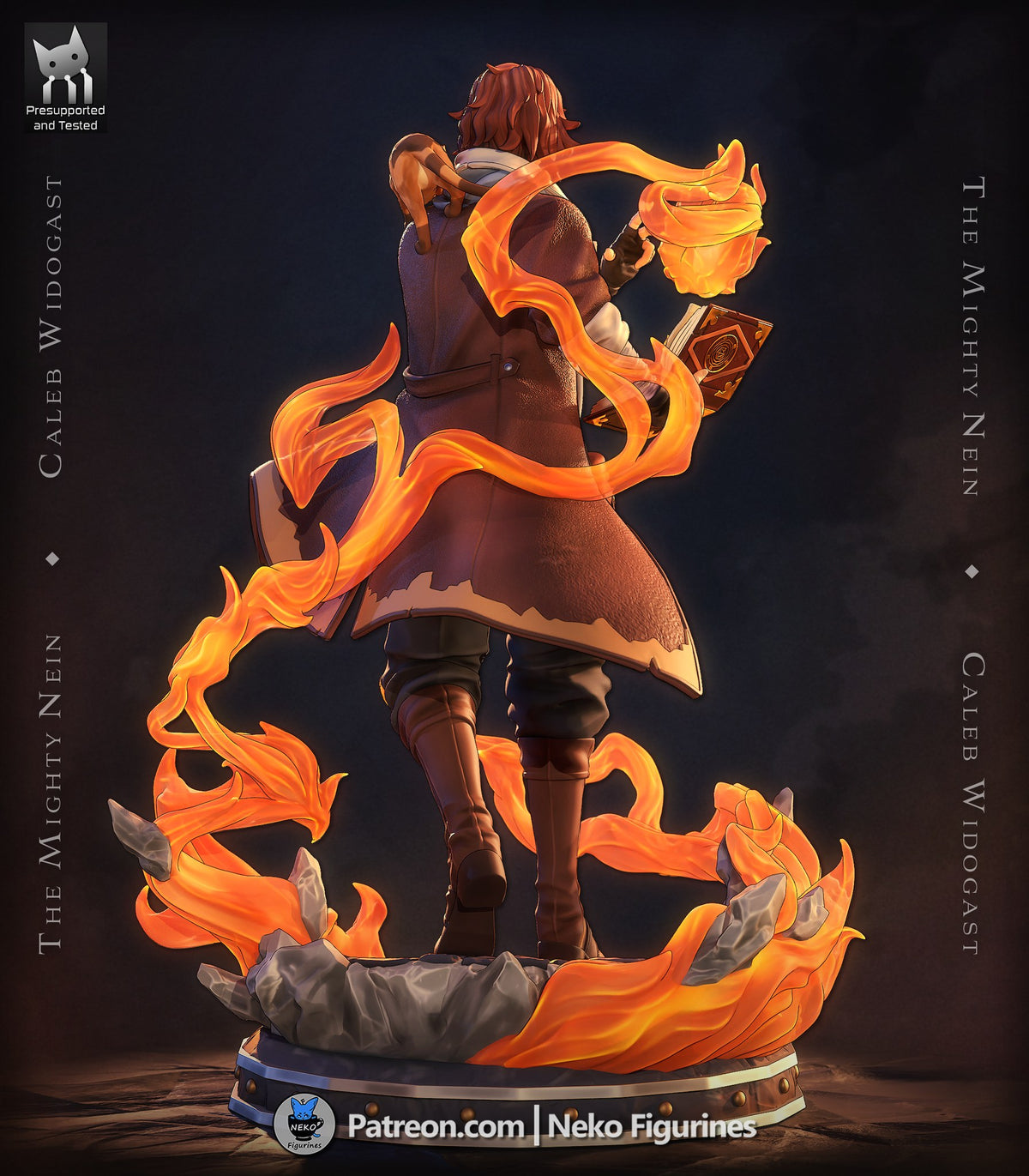 Caleb Widogast (The Mighty Nein) resin figure