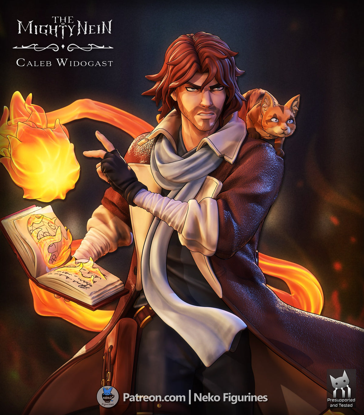 Caleb Widogast (The Mighty Nein) resin figure
