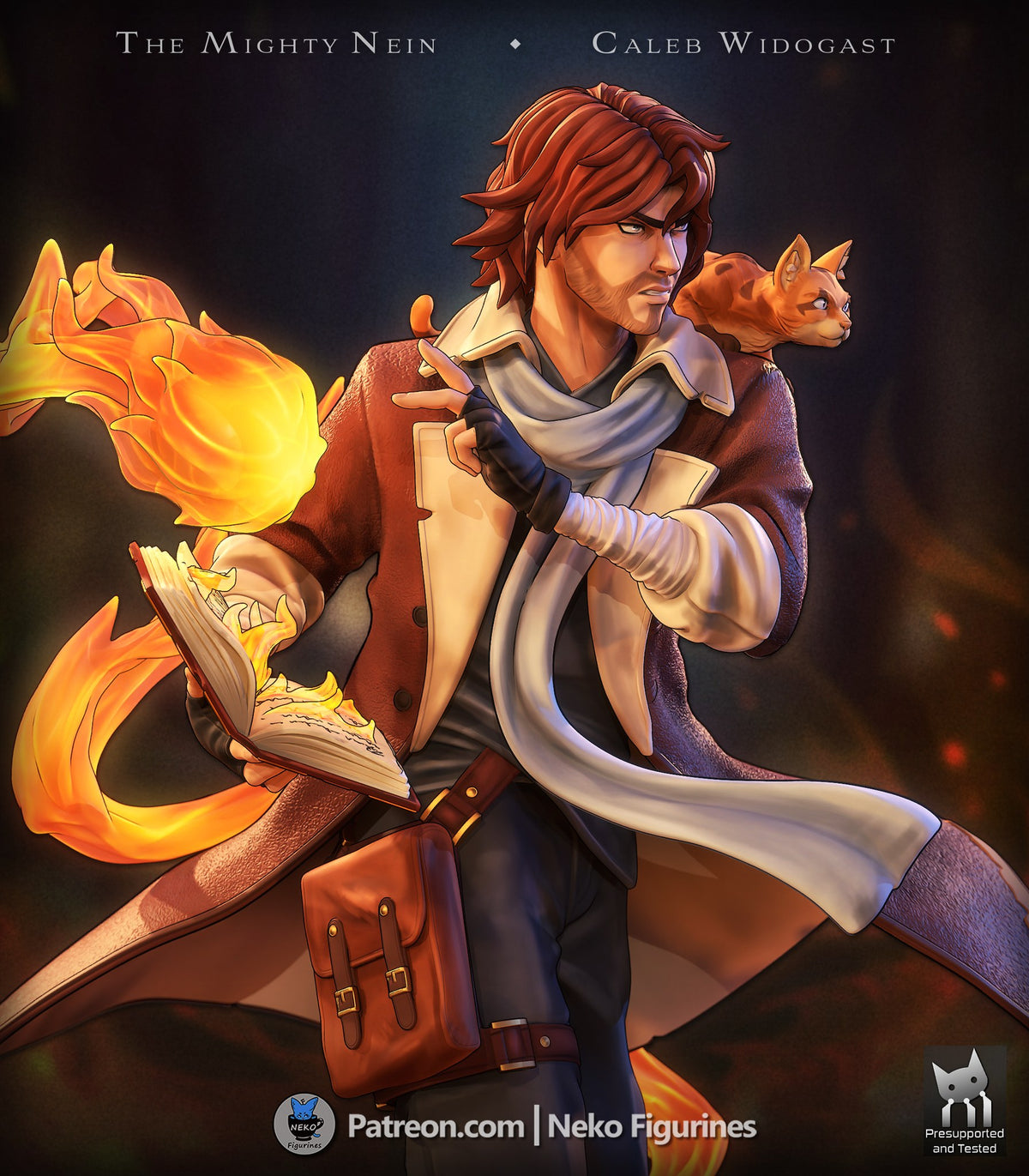 Caleb Widogast (The Mighty Nein) resin figure