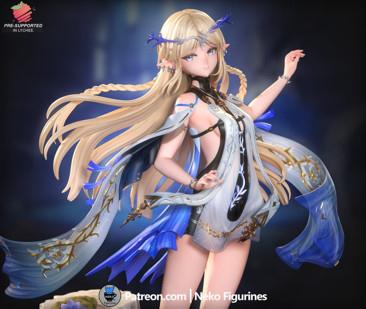 Cartethyia (Wuthering Waves) resin figure