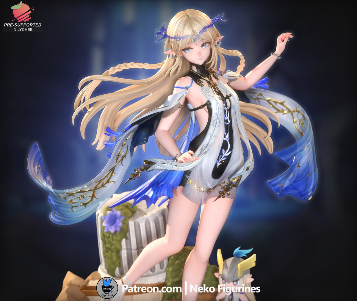 Cartethyia (Wuthering Waves) resin figure
