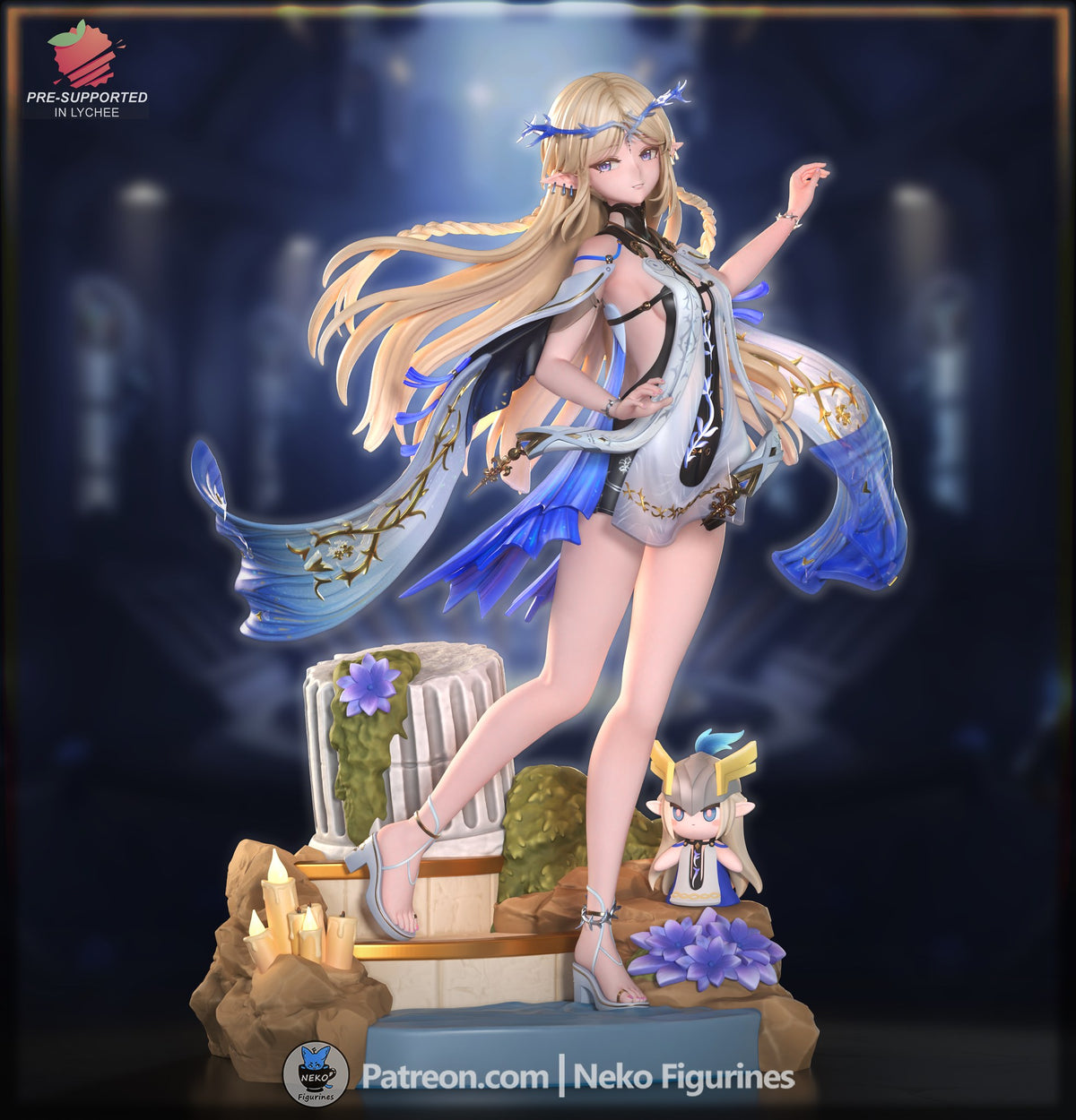 Cartethyia (Wuthering Waves) resin figure
