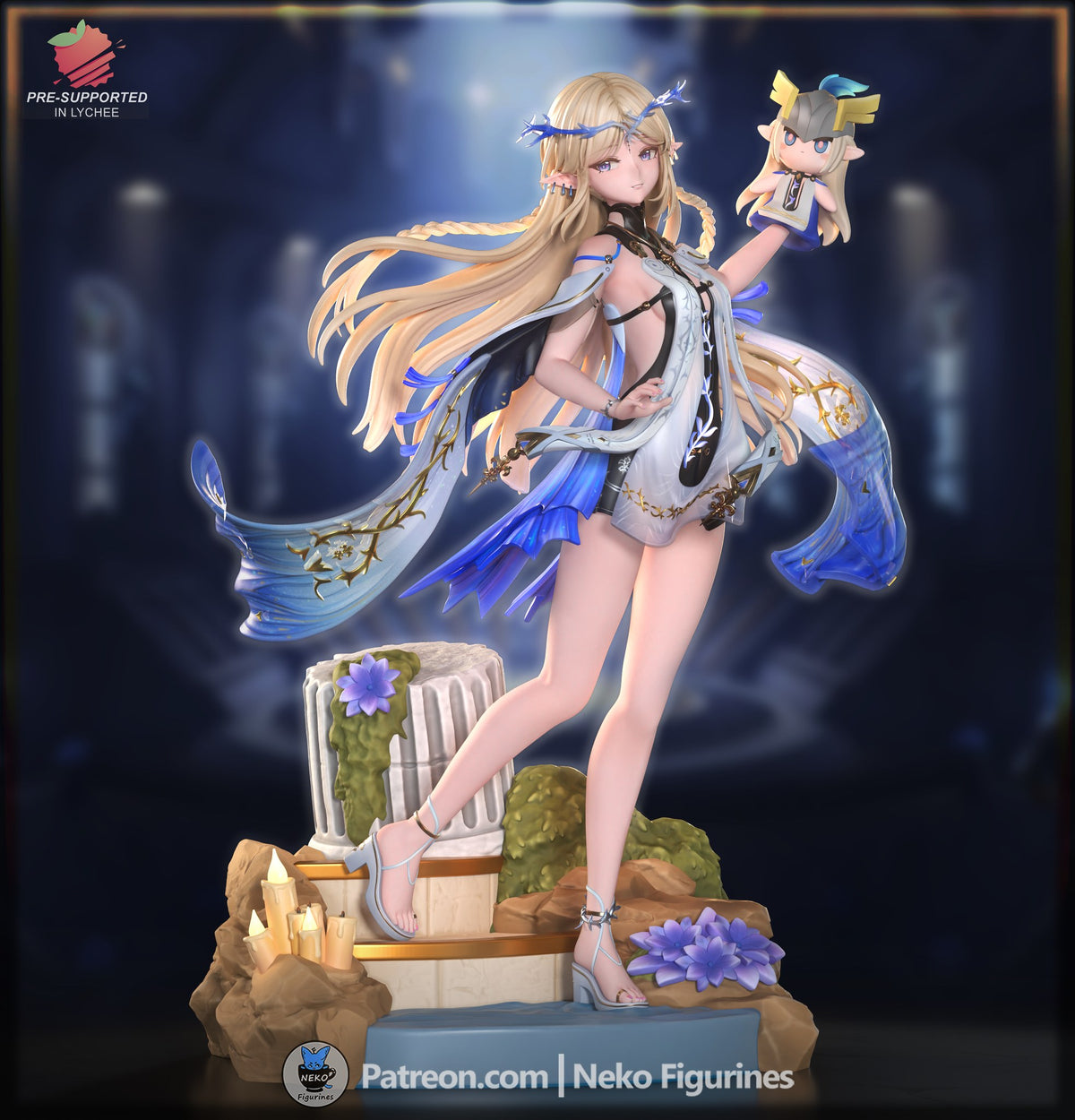 Cartethyia (Wuthering Waves) resin figure
