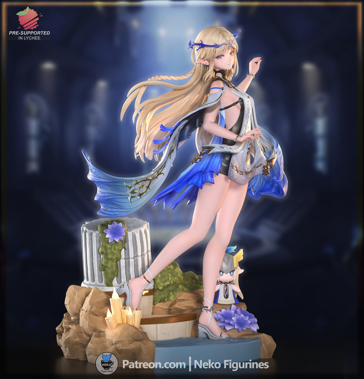 Cartethyia (Wuthering Waves) resin figure