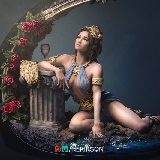 Four Seasons: Summer | 32mm & 140mm | 3D Printed Figure | Art Piece | Nerikson | Nerdy Creations