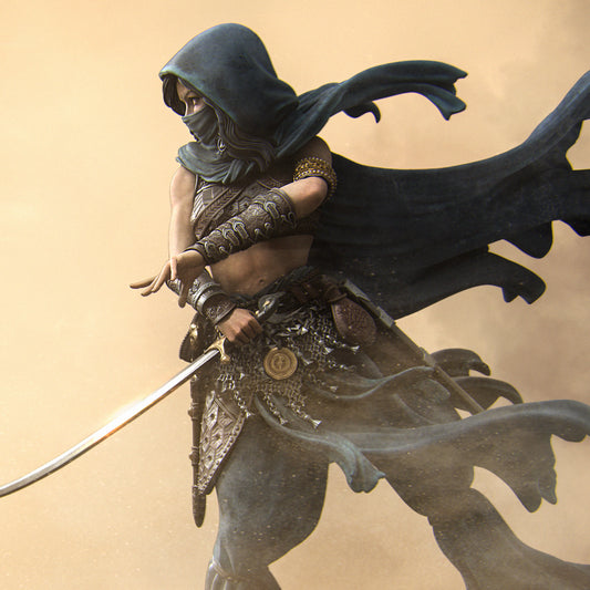 Warrior of the Sands | 32mm–140mm | 3D Printed Figure | Art Piece | Nerikson | Nerdy Creations