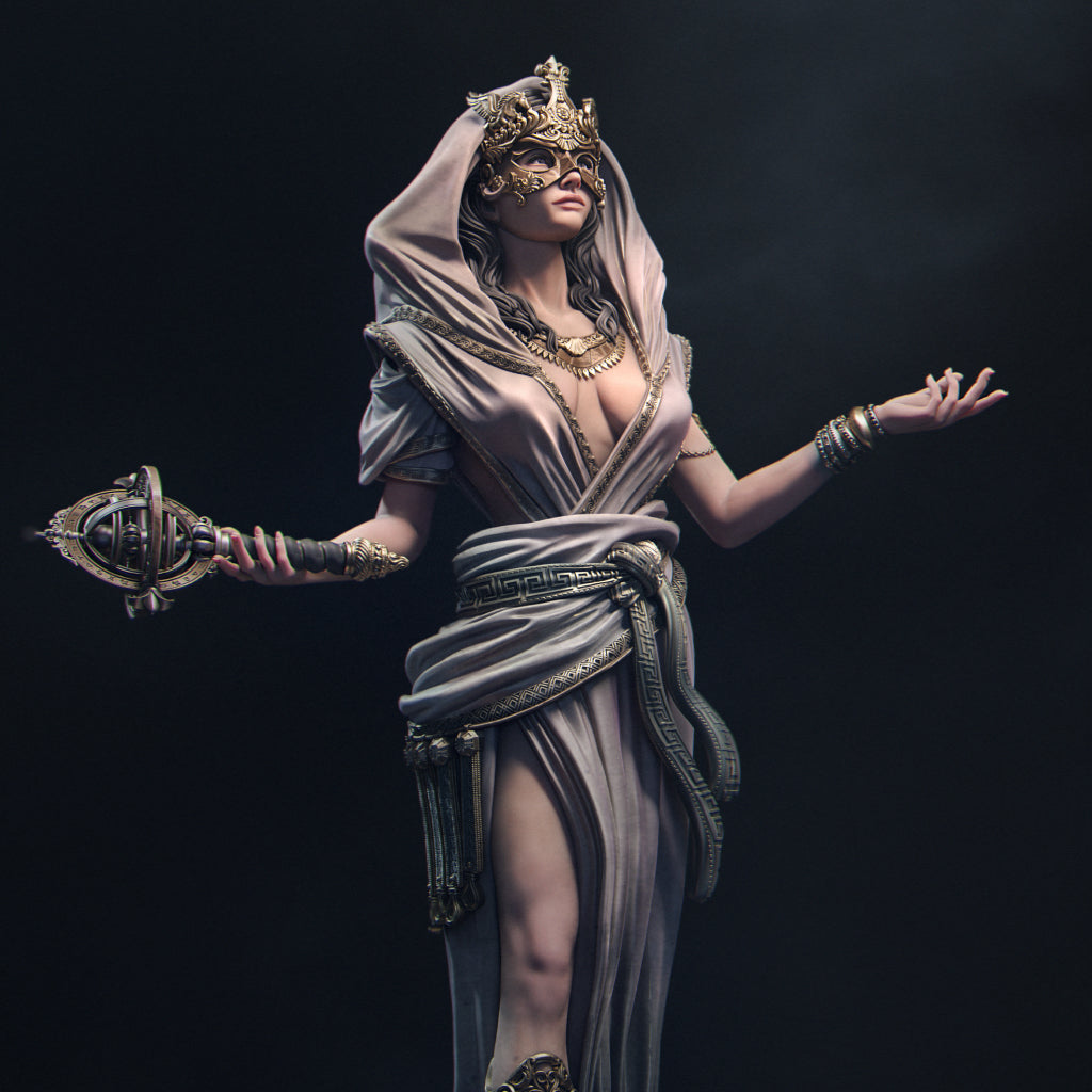 Lakhesis | 32mm–140mm | 3D Printed Figure | Art Piece | Nerikson | Nerdy Creations