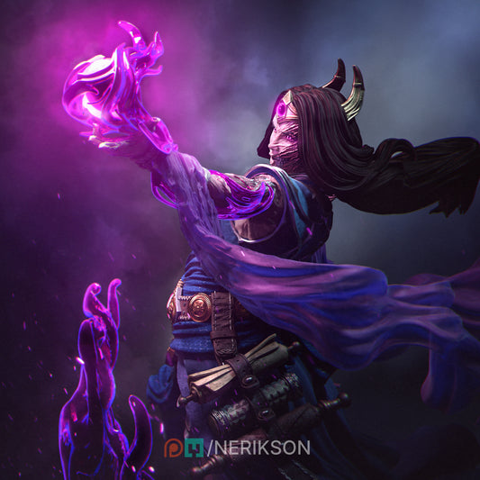 Price of Magic | 32mm–140mm | 3D Printed Figure | Art Piece | Nerikson | Nerdy Creations