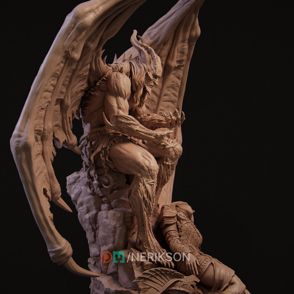 What Have I Become | 32mm–140mm | 3D Printed Figure | Art Piece | Nerikson | Nerdy Creations
