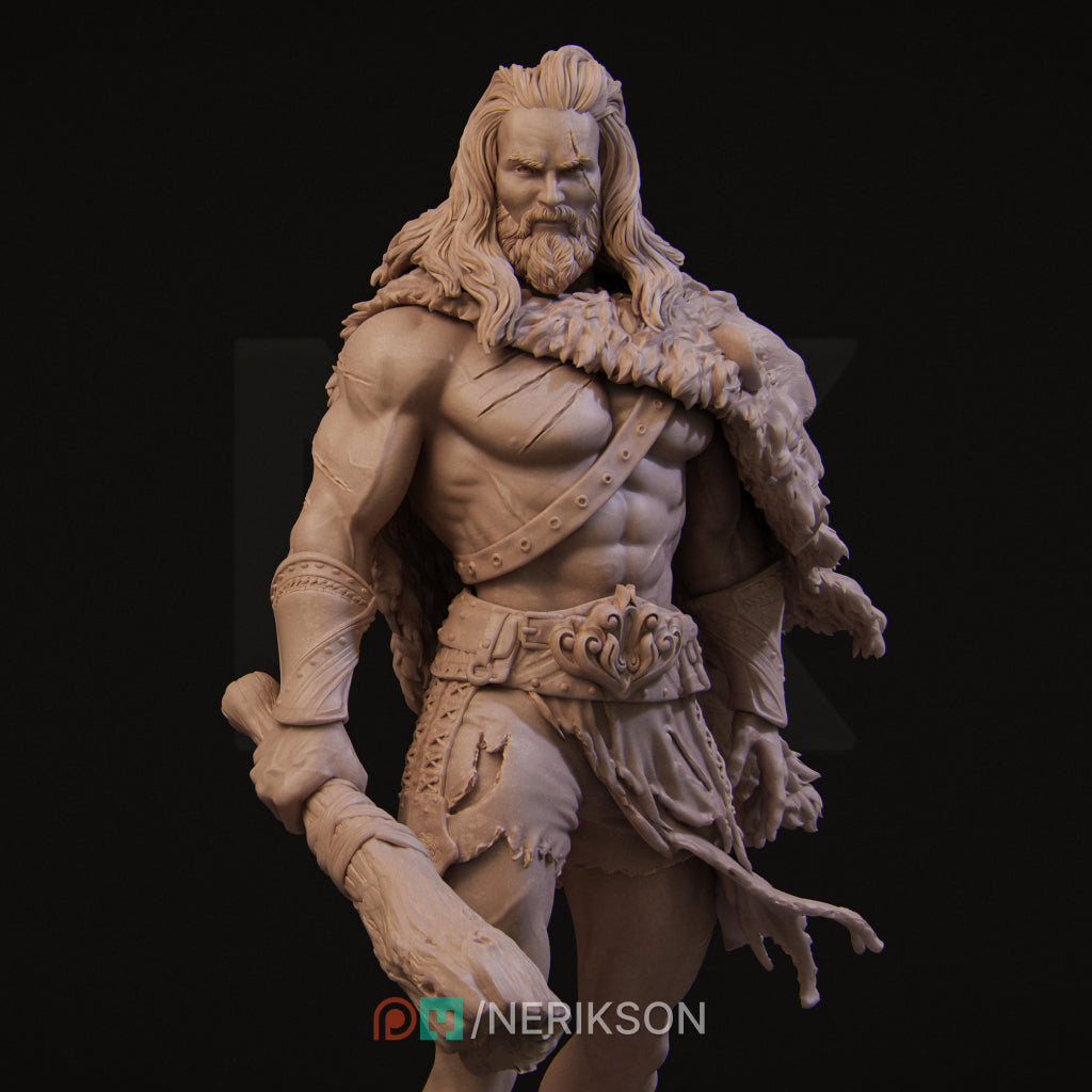 Heracles | 140mm | 3D Printed Bust | Art Piece | Nerikson | Nerdy Creations