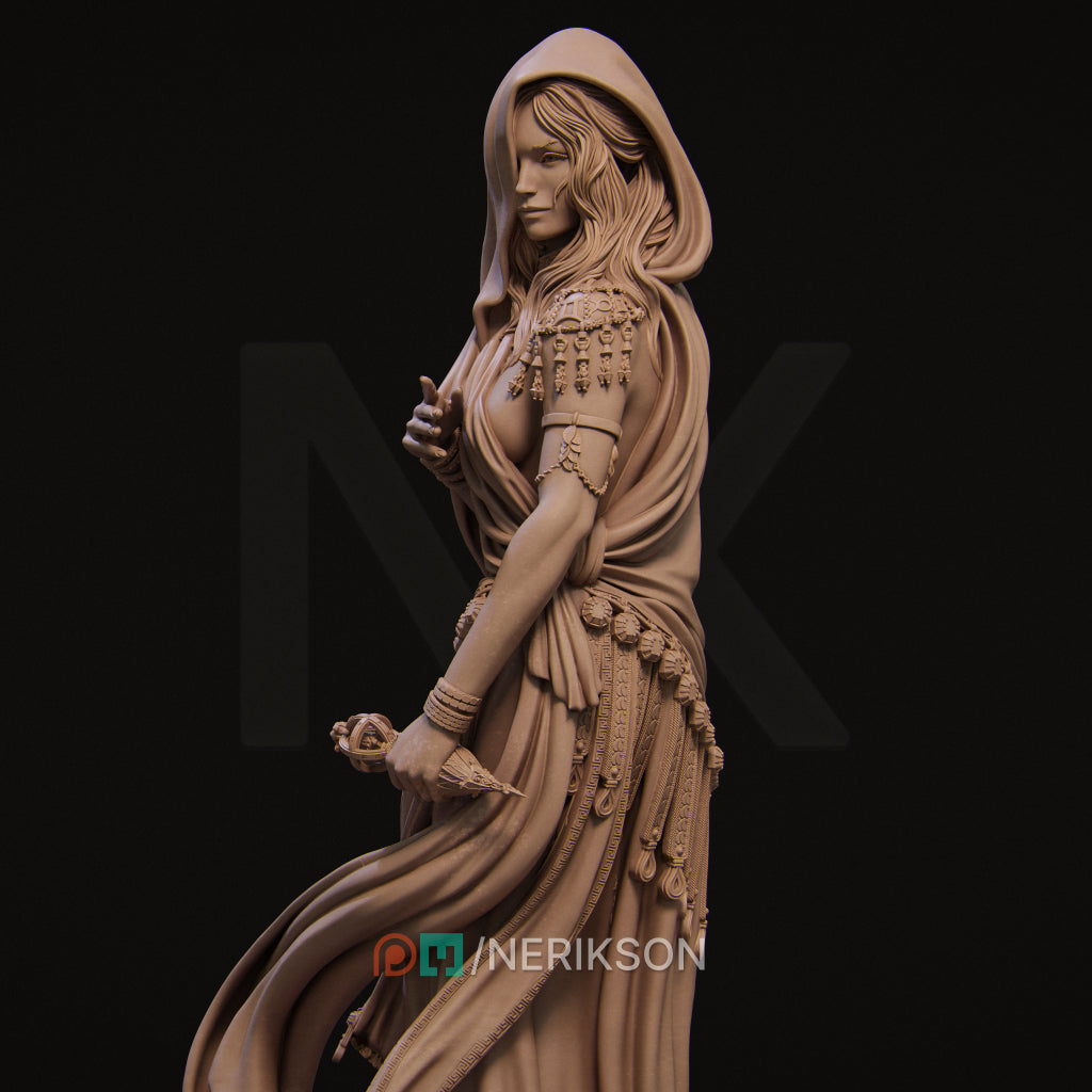 Klotho | 32mm–140mm | 3D Printed Figure | Art Piece | Nerikson | Nerdy Creations