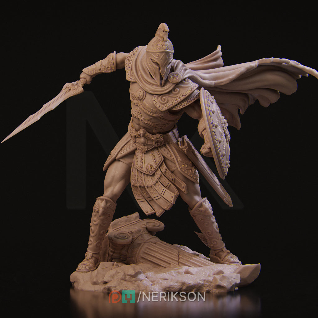 Perseus (No Helmet) | 140mm | 3D Printed Bust | Art Piece | Nerikson | Nerdy Creations