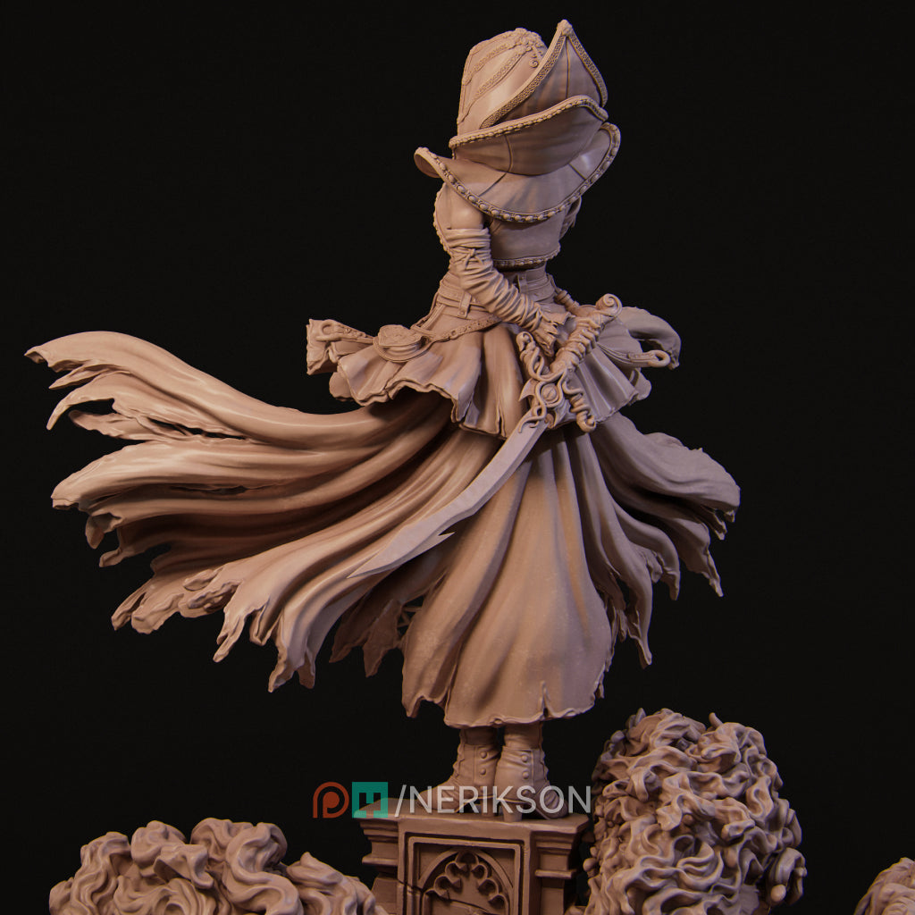 Camelia the Dark Summoner | 32mm–140mm | 3D Printed Figure | Art Piece | Nerikson | Nerdy Creations
