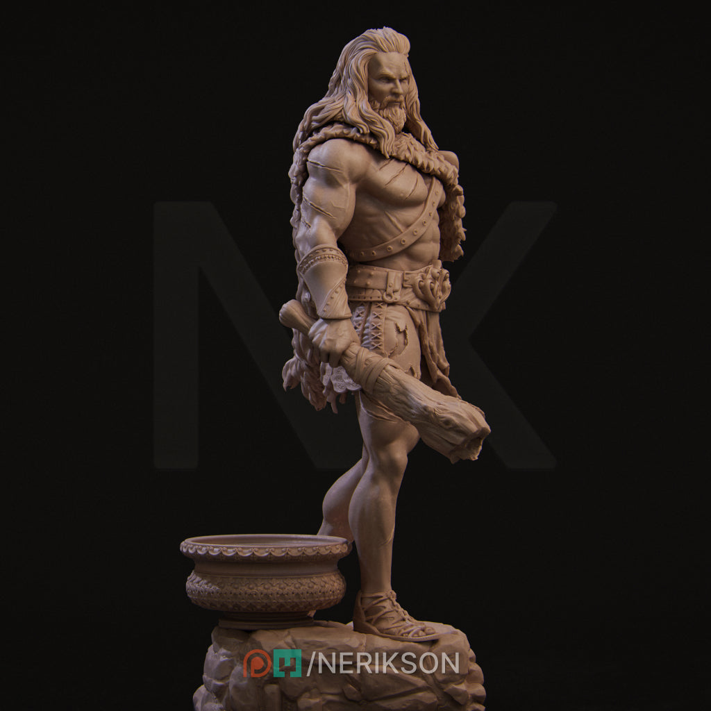 Heracles | 32mm–140mm | 3D Printed Figure | Art Piece | Nerikson | Nerdy Creations
