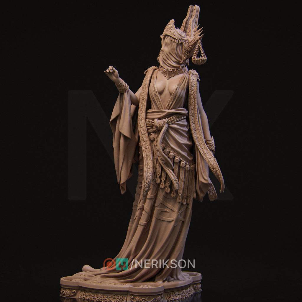 Atropos | 140mm | 3D Printed Bust | Art Piece | Nerikson | Nerdy Creations