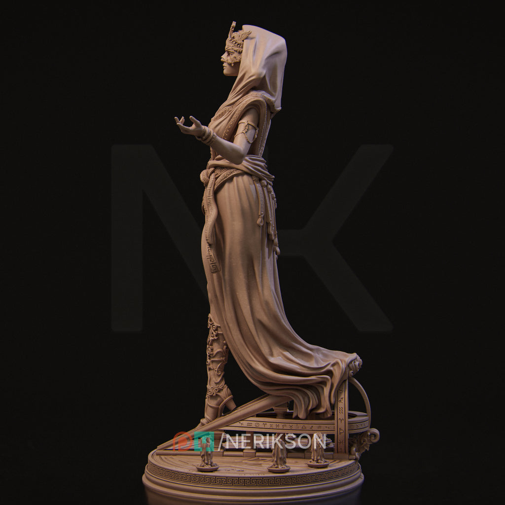 Lakhesis | 32mm–140mm | 3D Printed Figure | Art Piece | Nerikson | Nerdy Creations