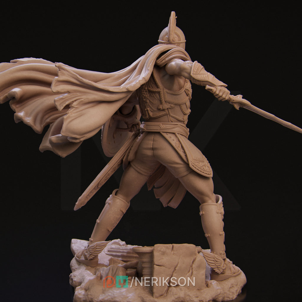 Perseus (No Helmet) | 140mm | 3D Printed Bust | Art Piece | Nerikson | Nerdy Creations