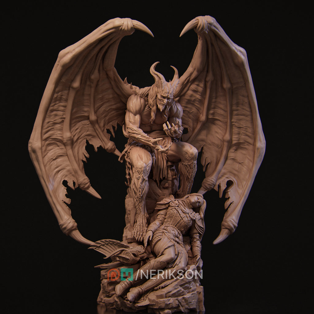 What Have I Become | 32mm–140mm | 3D Printed Figure | Art Piece | Nerikson | Nerdy Creations
