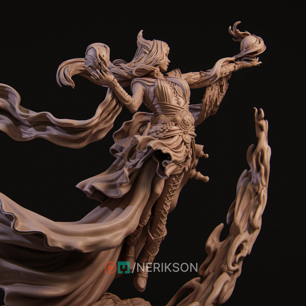 Price of Magic | 32mm–140mm | 3D Printed Figure | Art Piece | Nerikson | Nerdy Creations