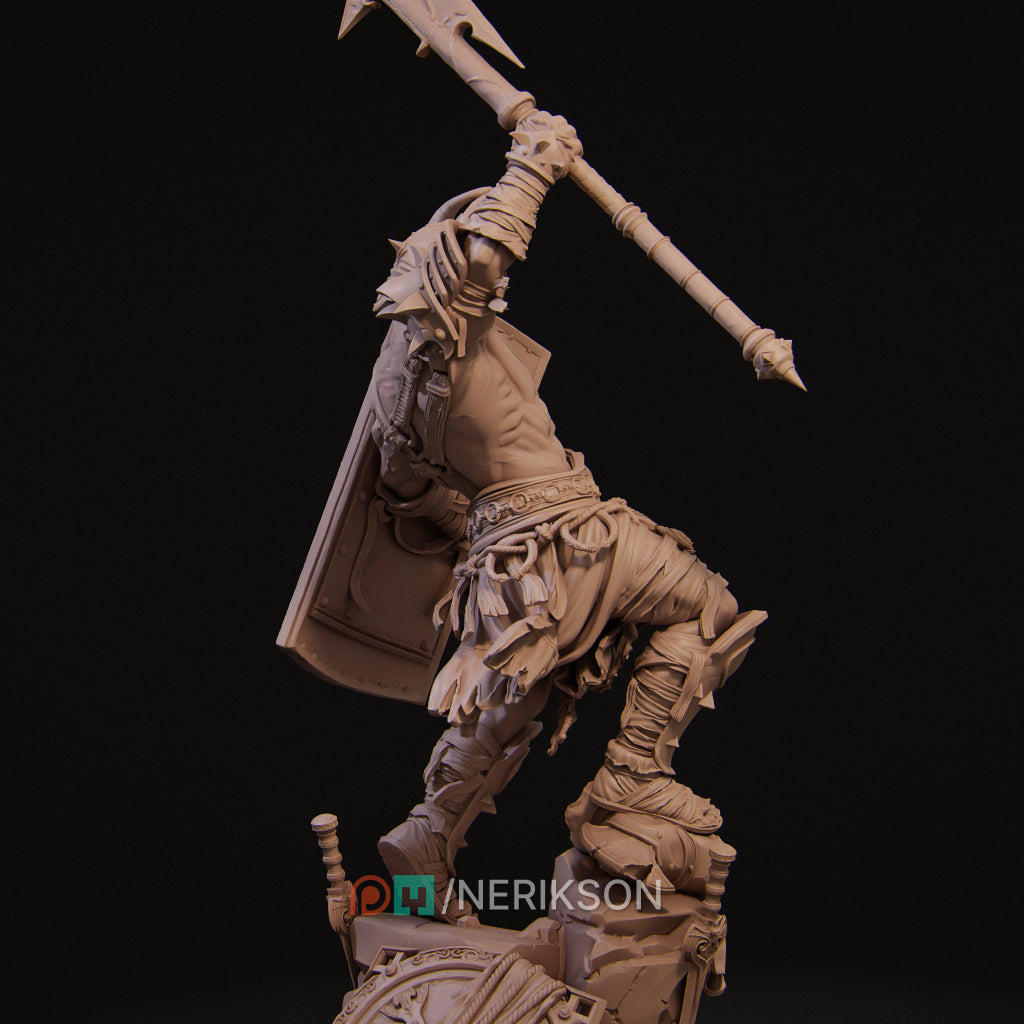 Gladiator Brute | 32mm–140mm | 3D Printed Figure | Art Piece | Nerikson | Nerdy Creations