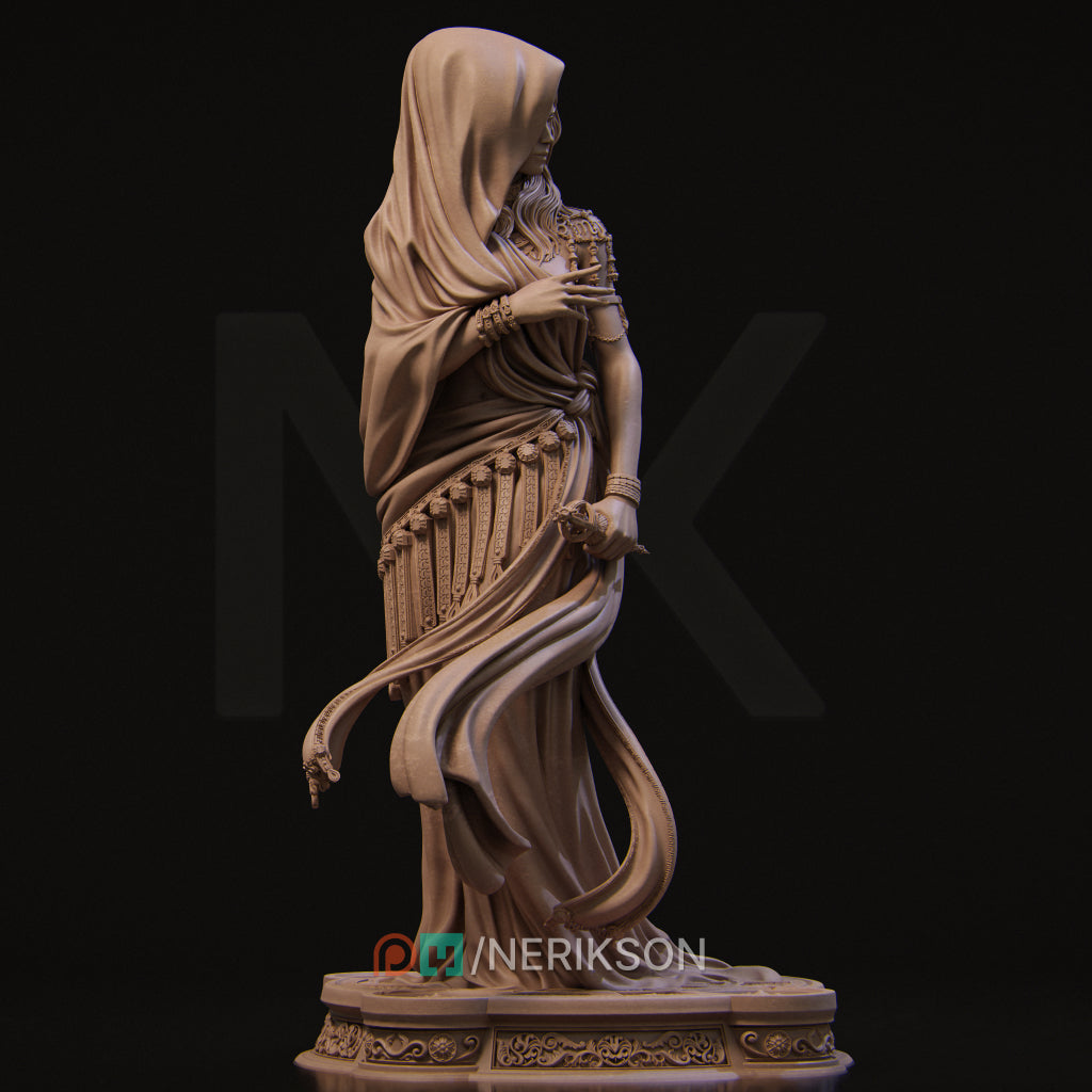 Klotho | 32mm–140mm | 3D Printed Figure | Art Piece | Nerikson | Nerdy Creations