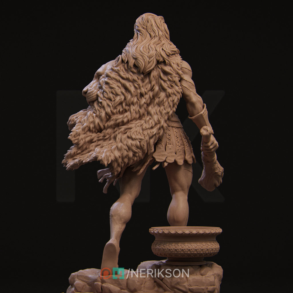 Heracles | 32mm–140mm | 3D Printed Figure | Art Piece | Nerikson | Nerdy Creations