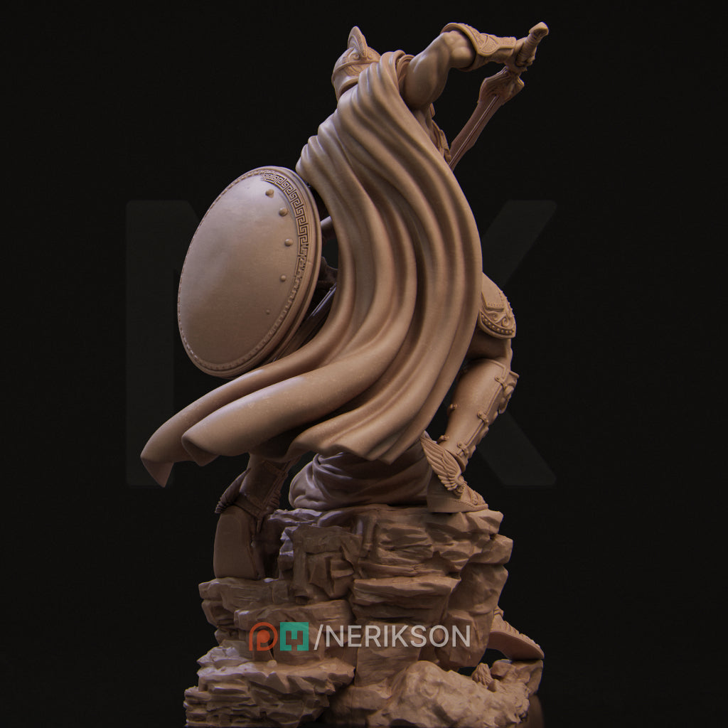 Medusa and Perseus | 32mm–140mm | 3D Printed Diorama Set | Art Piece | Nerikson | Nerdy Creations